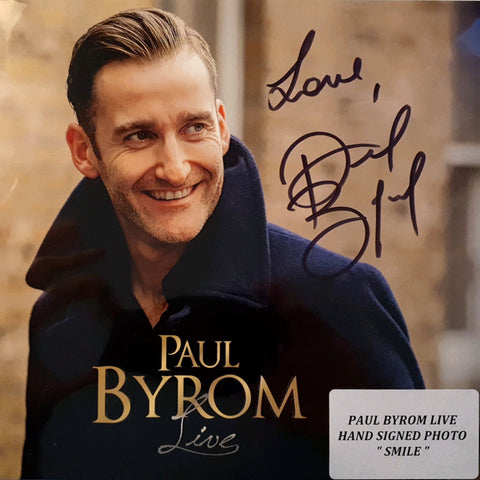 Signed Picture of Paul Byrom