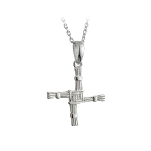 STERLING SILVER ST BRIGID CROSS PENDANT